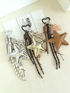 Star Bag Pendant Charm, Multiple Color Options, Trendy & High-Quality, Perfect Gift for Friends, Ideal for Bags & Keys, Couples' Choice, Bag Charms, Bag Accessories, Bag Keys Decoration