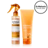 [Dr.Melaxin Official] Kojic Acid Turmeric Body Glow Duo, 2-Piece | Peel Shot Exfoliating Body Spray + Capsule Body Cream | Dark Spot & Uneven Tone Care for Smooth, Bright Body Skin | Korean Skincare