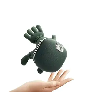 Shoulder and Neck Massager Bionic Heated with Fingers 4D Kneading Massage for Muscle Relaxation Green
