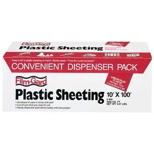 Poly-america 10in. X 100 2 ML Clear Plastic Sheeting RS210-100C
