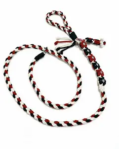 Suitable for various breeds, dog leash that both adults and children can use, bright colors that don't fade, eco-friendly material that's durable and safer Adjustable Stainless Steel Martingale Collar