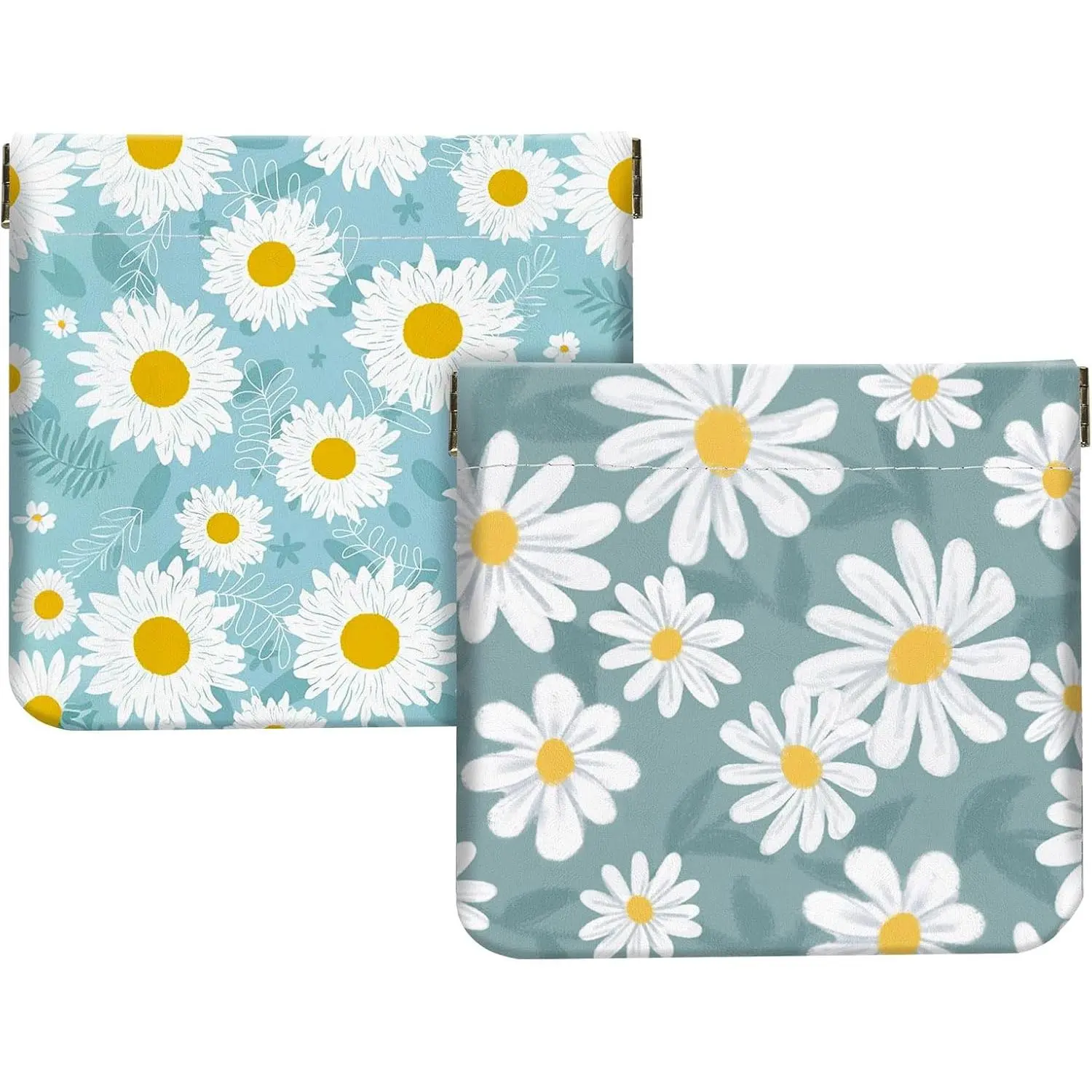 White floral pattern