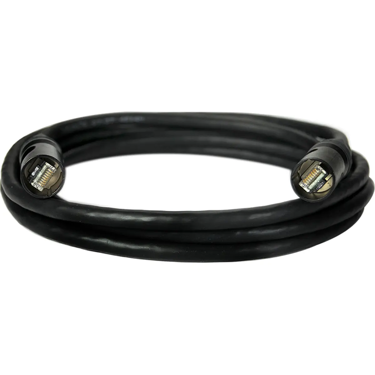 Whirlwind ENC6ASE 50' Ethercon to Ethercon Shielded Tactical CAT6A Cable