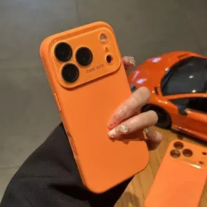 Minimalist Solid Color Phone Case for iPhone 17/16/15/14/13 Series 995