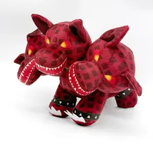 Steal a Brainrot Game Plush Cerberus Doll, Three-Headed Monster Dragon Toy, Children New Year Birthday Gift, Soft Stuffed Animal, Ideal Gift