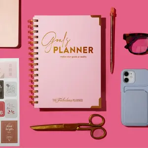 The Ultimate Goal Planner | Undated Weekly & Daily Planner | Goal Setting Planner
