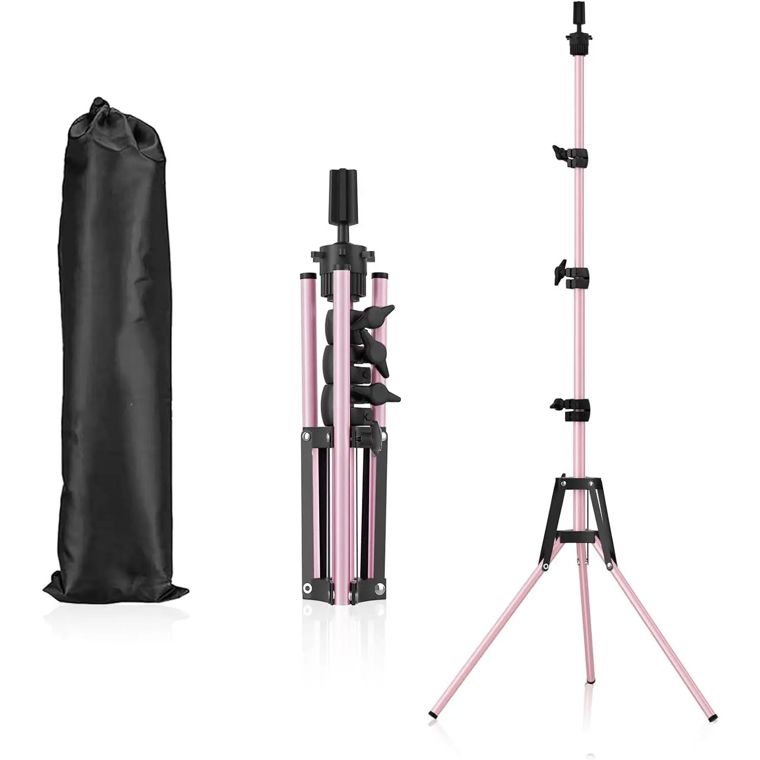 Mannequin  Stand, Adjustable Wig Stand, Reinforced Metal Mannequin  Stand for  Hairdressing ,