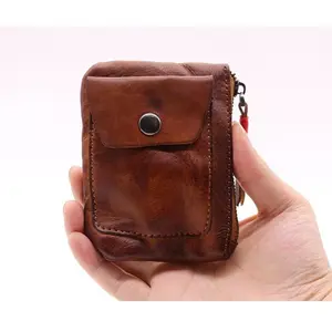 Stop wrapping gift cards in plastic bags.  This handmade genuine leather pouch is the holiday wish itself. Small, exquisite, and unforgettable.