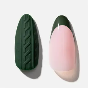 Forest Fleece Press On (Almond)