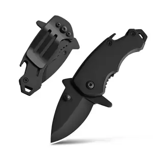 This Mini Outdoor Folding Knife is a GAME CHANGER for Hikers! So Compact & Sharp  #OutdoorGear #TikTokMadeMeBuyIt all  steel  folding  knife