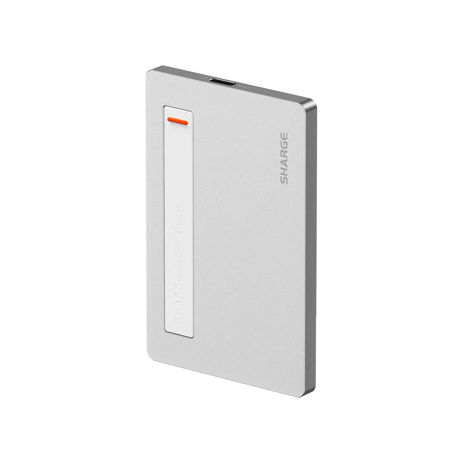 SHARGE Disk Plus SSD Enclosure (SSD Not Included) - M.2 NVMe USB-C 3.2 Gen2 10Gbps External SSD Case, Supports 2230/2242/2280 Single-Sided SSDs, Ultra-Thin Aluminum Body, Up to 4TB, Compatible with Laptop, Tablet & Smartphone