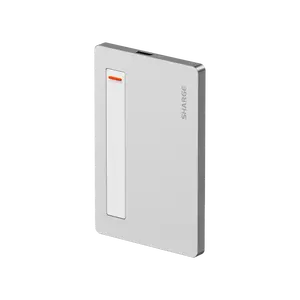 SHARGE Disk Plus SSD Enclosure (SSD not Included) - M.2 2280 NVME Ultra-Thin 0.24" Aluminum Case, 10Gbps USB-C 3.2 Gen2, Supports up to 4TB, Universal Type-C Laptops & Smartphones