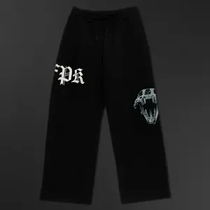 Forever Alpha Black Wide Leg Sweat Pants Forever Alpha Black Wide Leg Sweat Pants