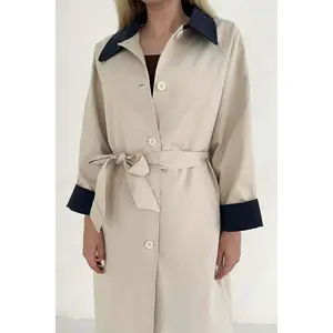 Genevieve Cotton Trench Coat