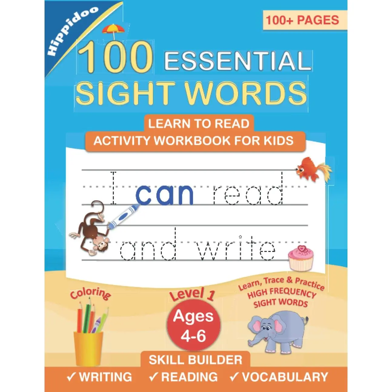 Learn to Read Sight Words: A , , , 1st grade activity workbook to learn and practice reading, writing sight words for early readers - Paperback
