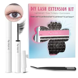DIY Eyelash Extension Kit Individual Eyelash Extension Kit, Personalized Eyelash Extensions for Beginners 5 Seconds DIY Dramatic Lashes, DIY Eyelash Curler, Reusable Individual Eyelash Curler, Curl Eyelashes,Christmas gifts, New Year gifts，#SummerVibes