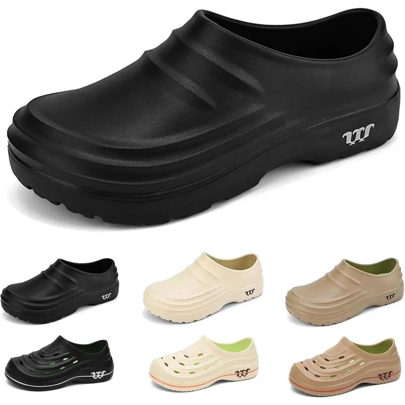 NewArmadillo Clogs Nurse Shoes for Women Men Comfortable Non Slip Work Shoes, Oil Resistant Chef Shoe Wide Waterproof Nursing Shoe, Ideal for Healthcare Kitchen Food Service Garden Unisex7777