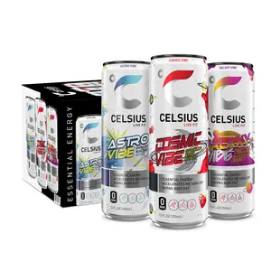 CELSIUS Sparkling Space Variety Pack, Functional Essential Energy Drink - 12 Ounce (Pack of 12)