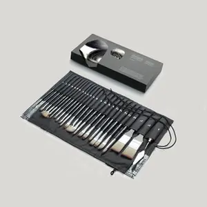Mother's Day Essential - ARTIFY 25 pcs Enhanced Synthetic Brush Set, Expert Series-Black