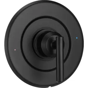MELLOW MORNINGS Shower Trim Kit Replacement for T2901BL Valve Trim Kit Compatible with Moen Posi-Temp Shower Valve 2510 Black Lever Handle to Install