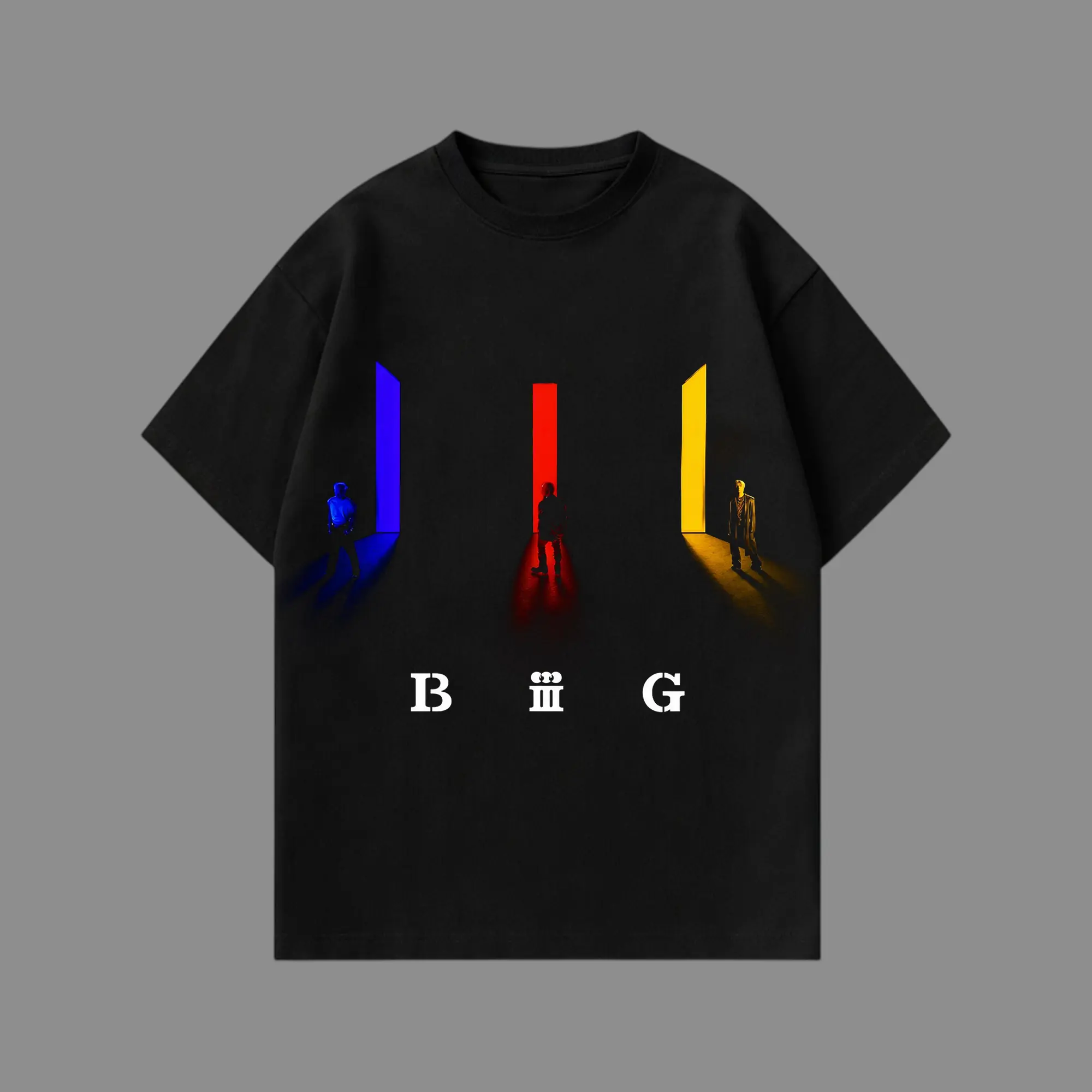 BIGBANG BiiiG Premium Cotton T-Shirt - G-Dragon Taeyang Daesung Graphic Tee, KPOP Concert Tour Merch, Cute Festival Summer Shirt, Unisex Gift for Latin Fans