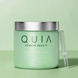 QUIA Dual-Action Toner Pads | Gentle PHA Exfoliating Pads for Sensitive Skin Hydrating Pore Minimizer for Blackheads & Blemishes 70 Count
