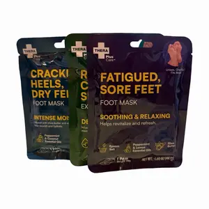 3-pc Thera plus care fatigue,rough,callous feet wellness mask set!