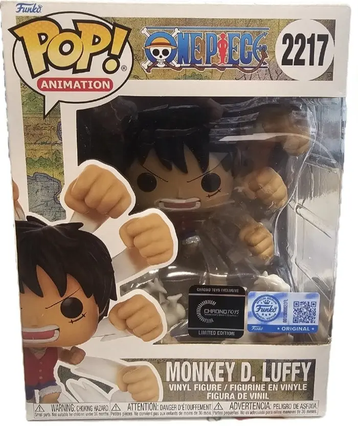 Funko Pop! Animation: One Piece - Monkey D. Luffy (Chrono Toys) #2217 Funko Pop! Animation: One Piece - Monkey D. Luffy (Chrono Toys) #2217