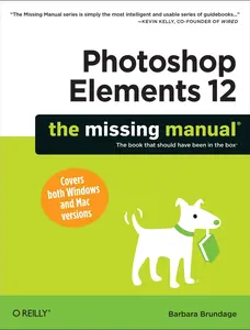 USED-Photoshop Elements 12: The Missing Manual by Barbara Brundage (Paperback)