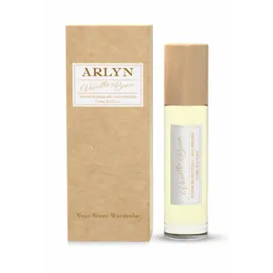 Vanilla Bean, Roll On Fragrance Oil, Arlyn, For Women Vegan Eco Conscious Made In USA 0.34 Fl Oz– Perfume