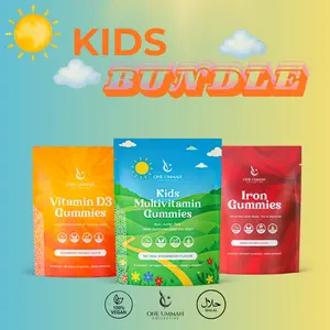 Kid's Bundle - Kids Multivitamin, Iron, and Vitamin D3 Gummies Vitamins!!!