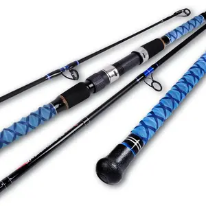 Surf Spinning Fishing Rod Carbon Travel Surf Rod 2 count/3 /4  Spinning Fishing Rod 9'/10'/11'/12'/15'