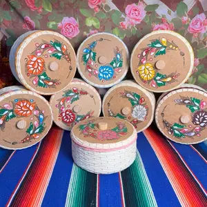 Plaster Tortilla Box 2 kilos. Multicolor