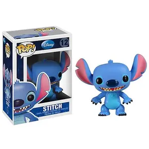 Funko Disney Lilo & Stitch Stitch Funko Pop! Vinyl Figure #12 Blue with Pink Ears Collectible Toy for Fans