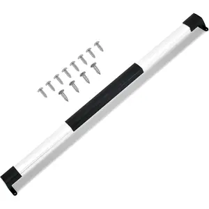 Adjustable RV Screen Door Cross Bar Handle Universal Fit for Camper and Motorhome, 21-5/8" to 28-5/8", Durable  Frame with Non-Slip Grip