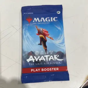 MTG Avatar Last Airbender Play Booster Pack Single Pack 14 Cards for Collectors and Players Ideal for Enthusiasts