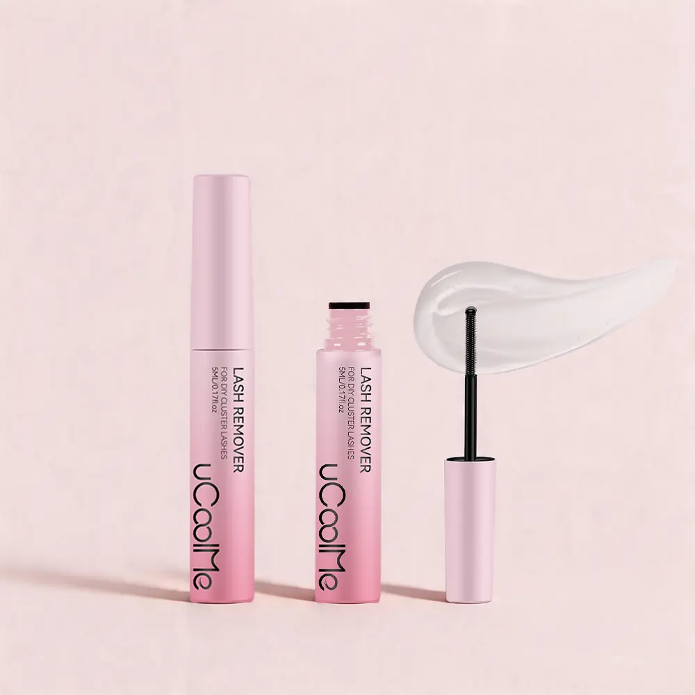 uCoolMe DIY Lash Extensions Bond Breaker Cluster Lash Removal Serum Gentle Non Irritating Cleanser Makeup Remover for At Home Longwear EyeLash Extensions Clear Remover for Self Application Individual Lashes Cosmetic #DealsForYouDays
