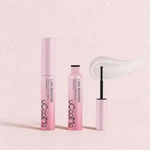 uCoolMe DIY Lash Extensions Bond Breaker Cluster Lash Removal Serum Gentle Non Irritating Cleanser Makeup Remover for At Home Longwear EyeLash Extensions Clear Remover for Self Application Individual Lashes Cosmetic #Summervibes