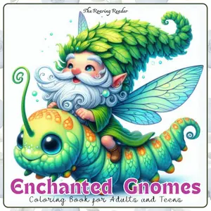 Enchanted Gnomes Coloring Book for Adults and Teens: Whimsical Coloring Book of Adorable Gnomes Riding Cute Creatures for Relaxation and Creativity (Magical Creatures and Fantasy Adventures), Paperback