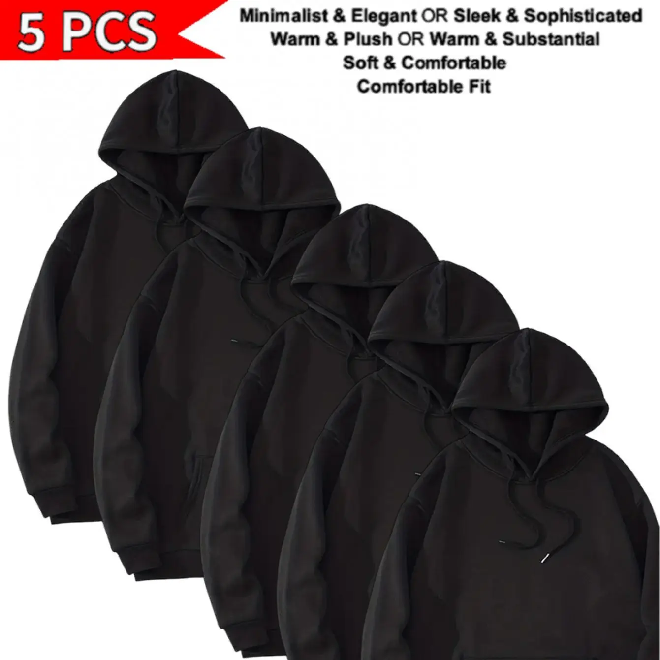 Black   （5-pack）