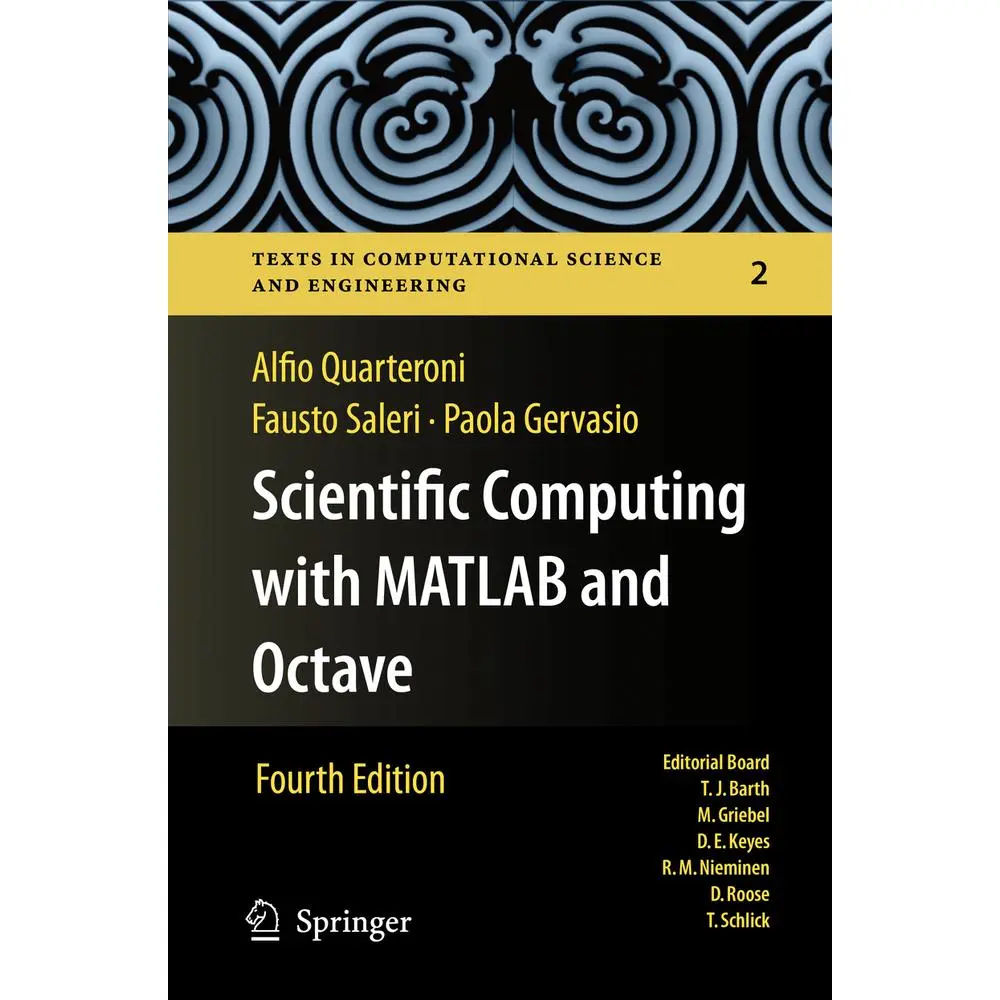 USED-Scientific Computing with MATLAB and Octave by Quarteroni, Alfio (Hardcover)