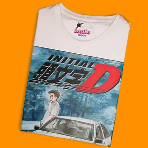 Anime Japanese Vintage Graphic Tee, Initial D Vol. 6 Tshirt, Initial D Shirt, Manga Anime Shirt, Unisex Cotton T-Shirt, Anime Clothing, Trendy T-Shirt, Gift T-Shirt Top Menswear Womenswear Streetwear