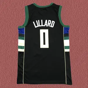Damian Lillard Classic-Design stitched Basketball Jerseys Men's Sleeveless Black shirt 2025