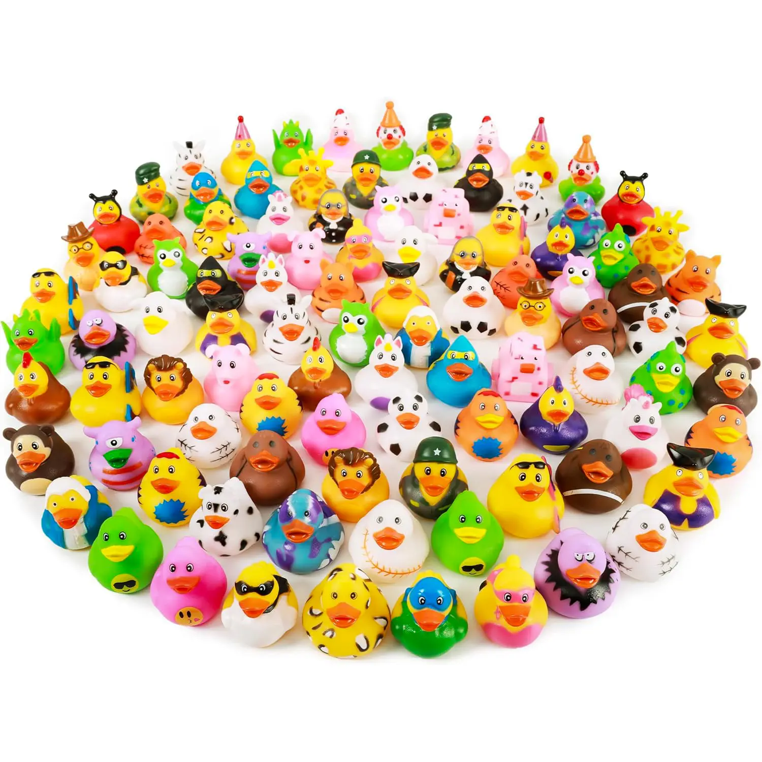 【DealsForYouDay]20-Pack Jeep Ducking Rubber Ducks – Beach Ducks for Jeep Owners, Cruise Ship Ducking Use, Party Favors, Birthday Gifts, Classroom Rewards and Carnival Prizes