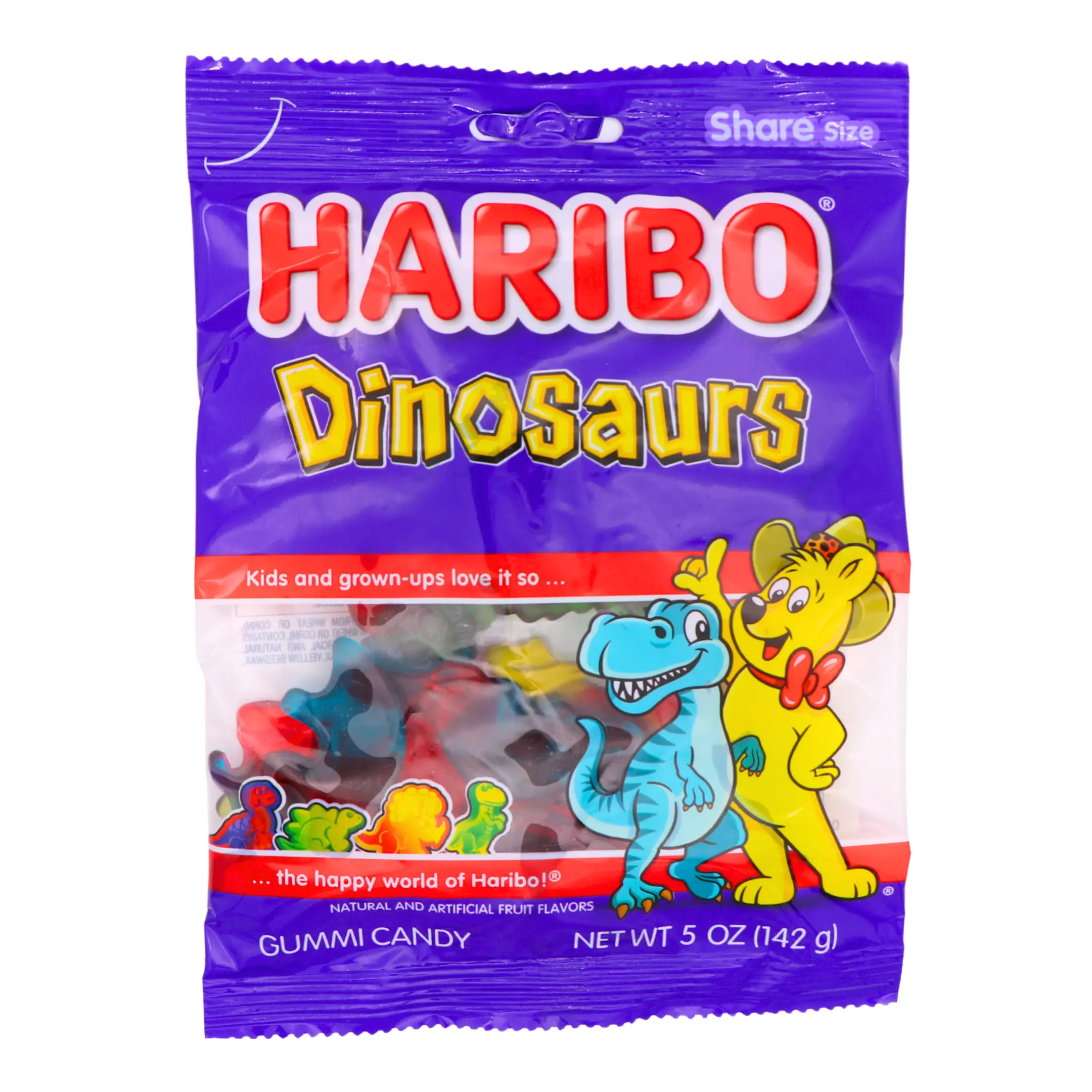 Haribo Gummy Dinosaurs | 5 oz Bag