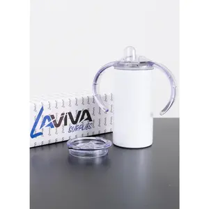 Double Lid Feeding Bottle Cup Sublimation Tumbler