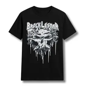 Brock Lesnar Shirt – Dripping Skull Graphic Tee Inspired by WWE Beast Incarnate, Perfect for Wrestling Fans and Hardcore Streetwear Enthusiasts.