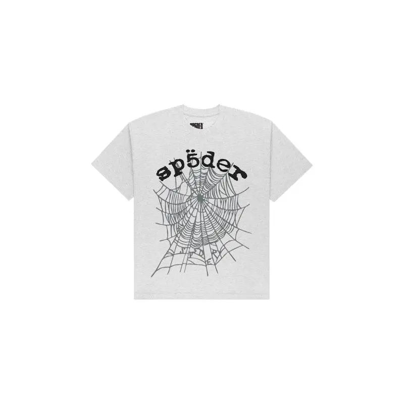 Sp5der OG Web V2 Tee Heather Grey (men) by StockX