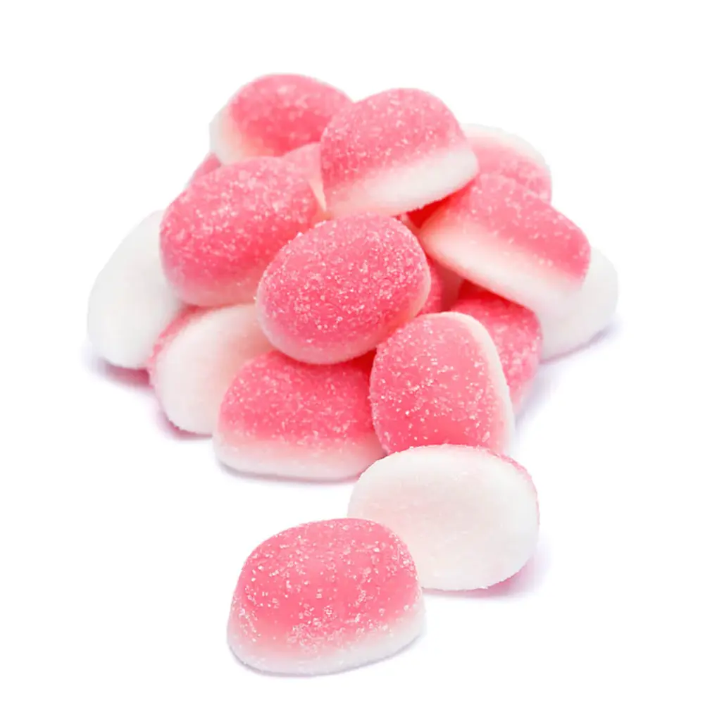 Halal Mini Strawberry Sugar Puffs