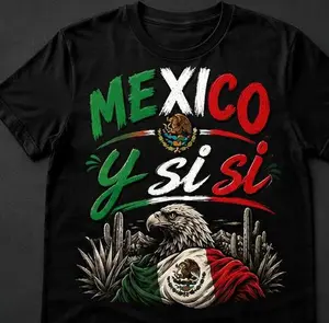 Mexico "Y Si Sí" Graphic T-Shirt | Patriotic Mexican Pride Tee